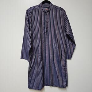 Men's Aramis Kurta with Side Pockets and Side Vent Slits Size M